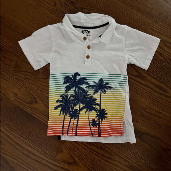 Appaman boys palm trees polo size 4T in excellent condition - Picture 2 of 3